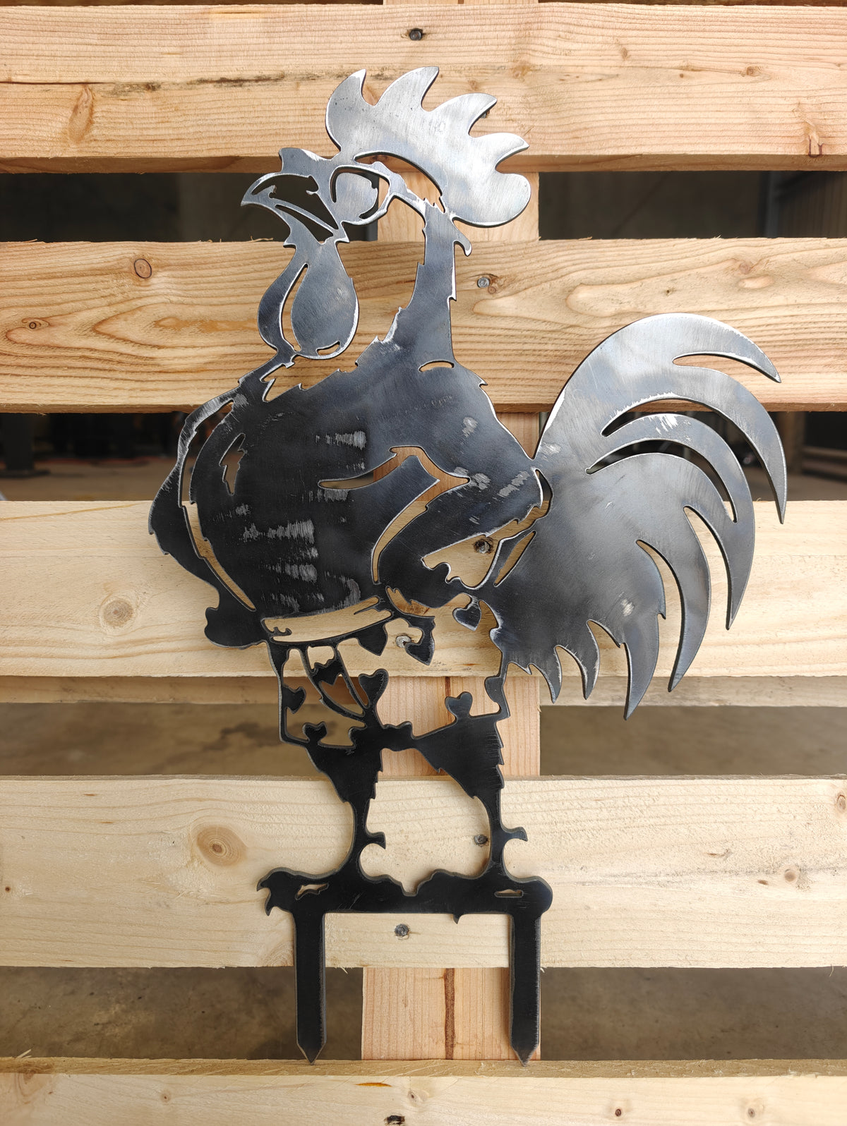 Proud Rooster (Garden stake)